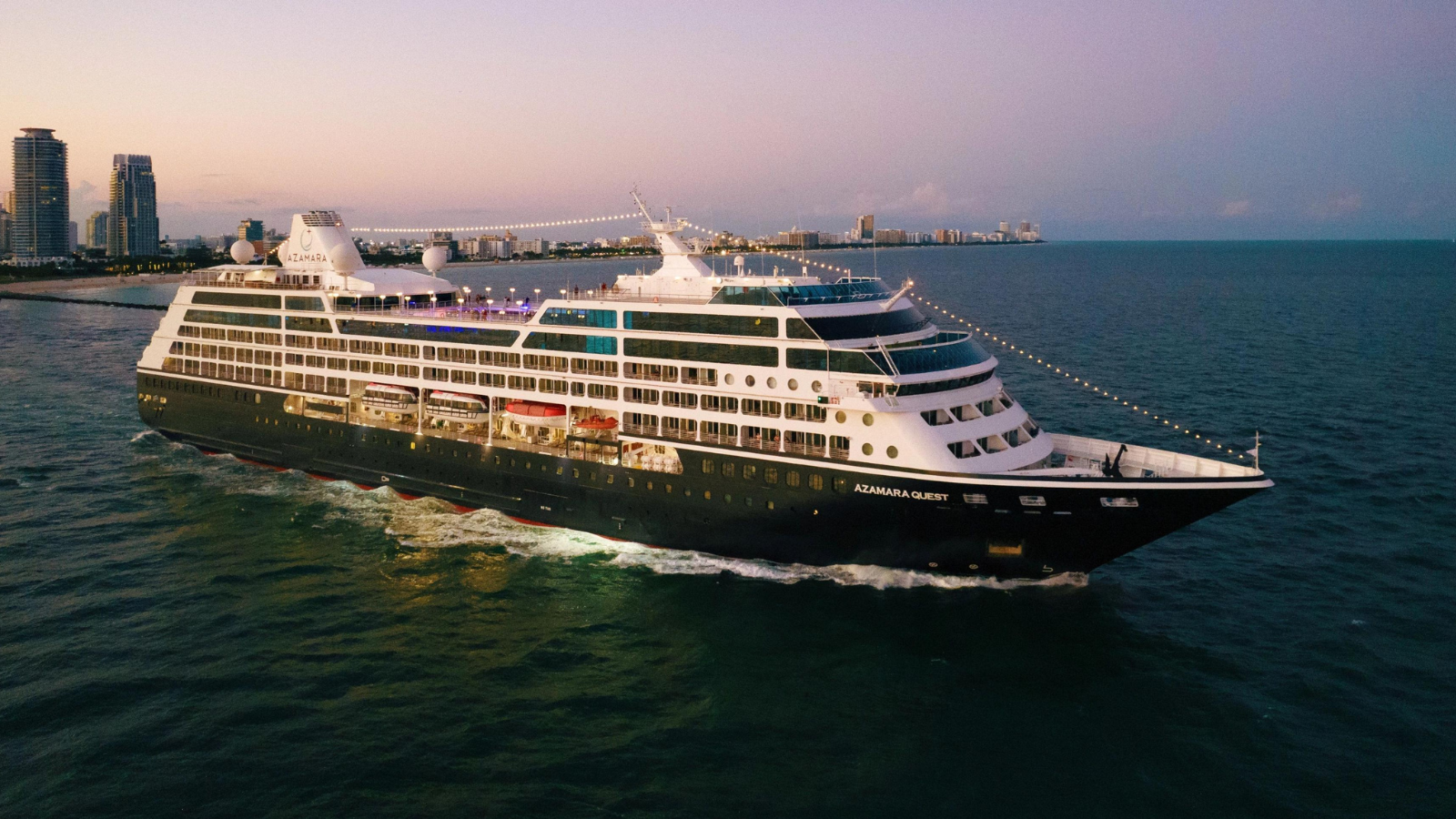 Azamara Quest at sea