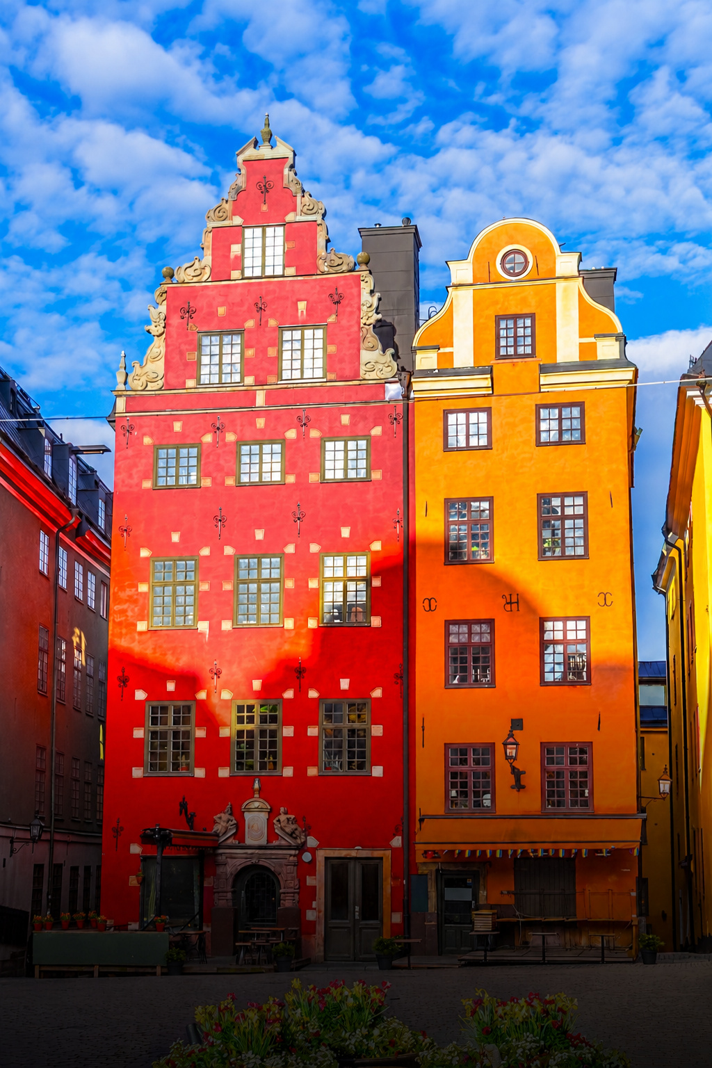 Colorful buildings in Stockholm’s Old Town