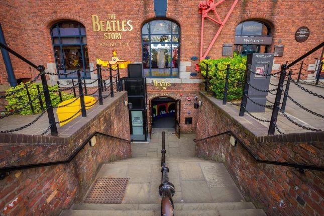 Entrance to The Beatles Story at Royal Albert Dock