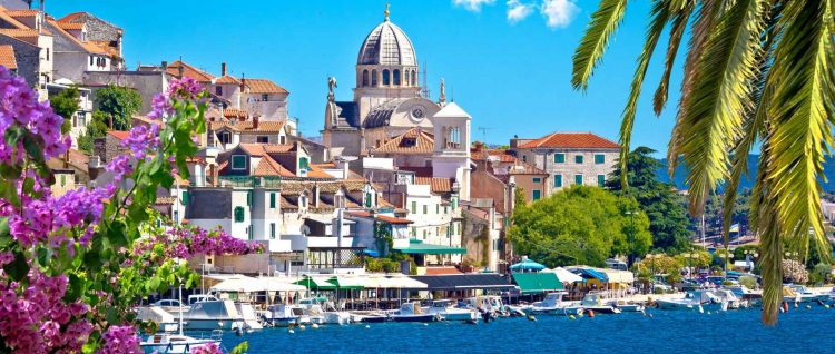 croatia & greece cruise: dubrovnik, corfu & santorini Map