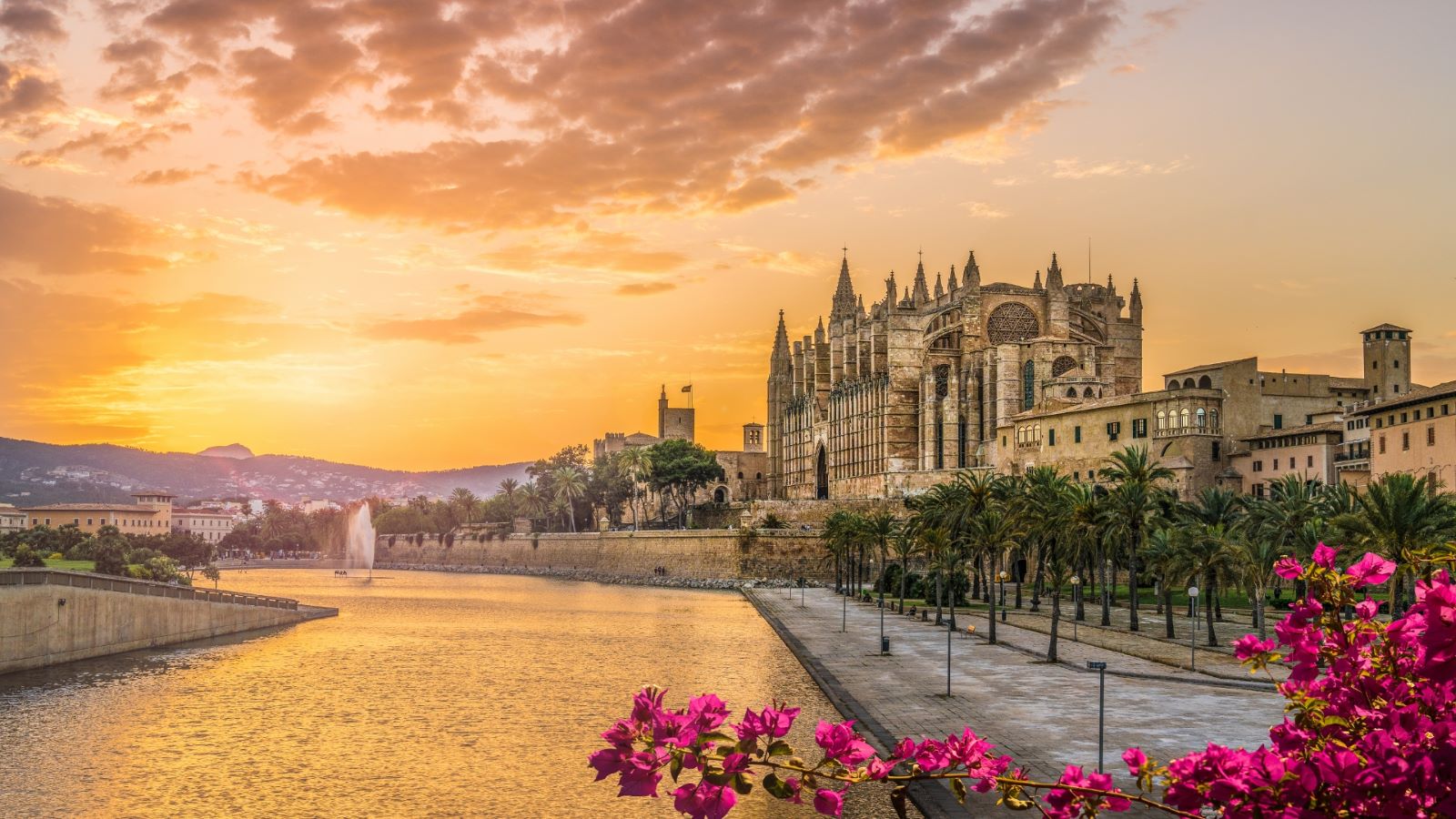 spain intensive cruise: valencia, malaga & seville Map