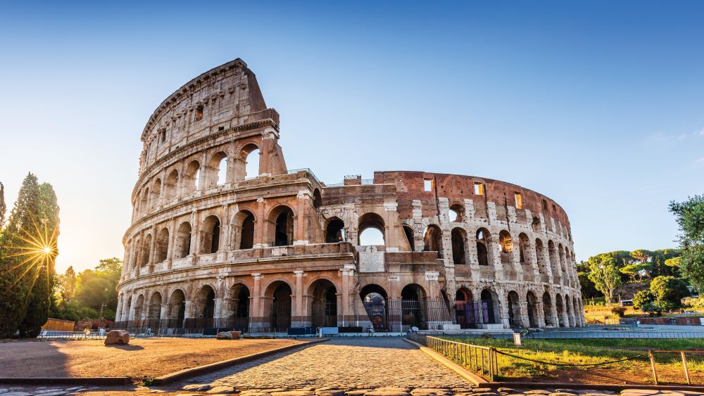 italy, france & spain cruise: rome, florence & barcelona Map
