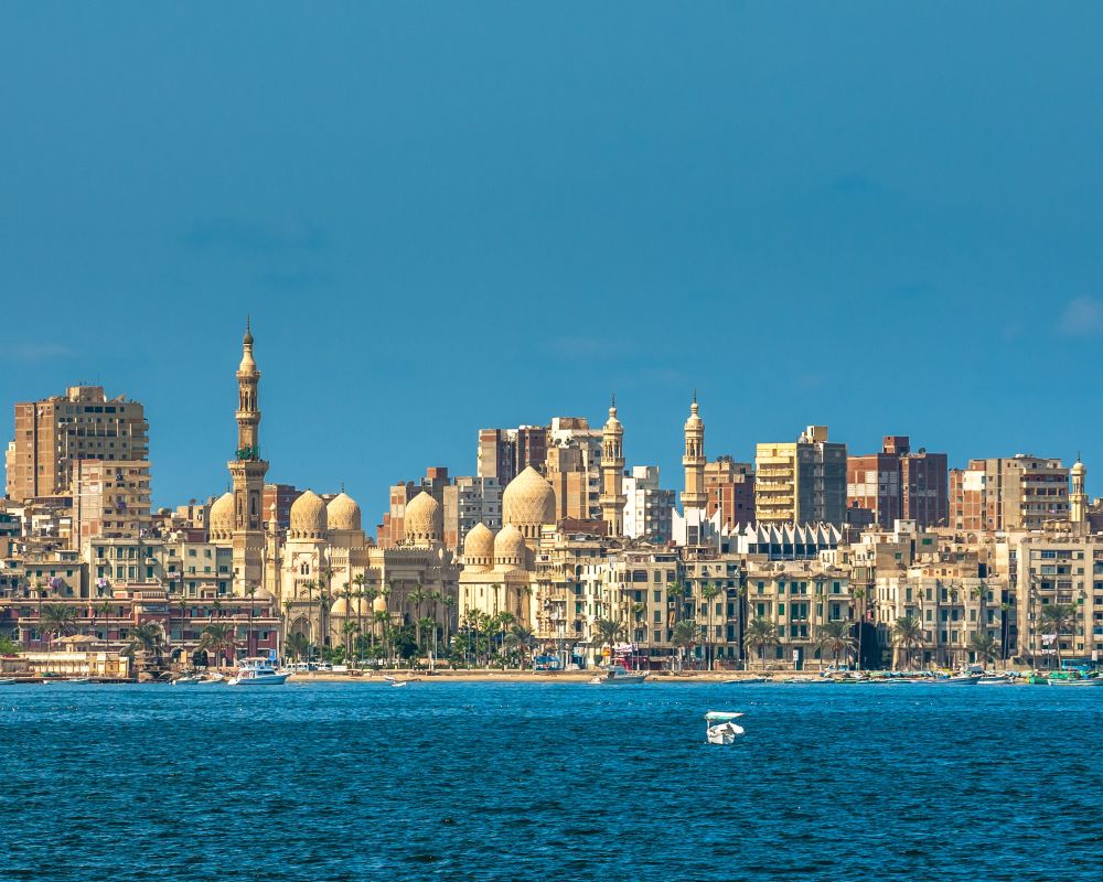 turkey, egypt & italy cruise: ephesus, alexandria & amalfi coast Map