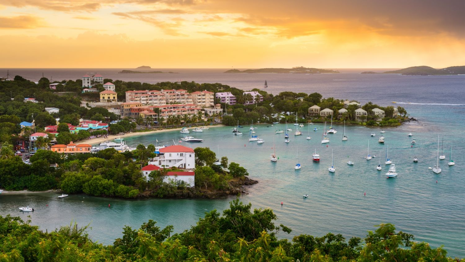 eastern caribbean cruise: st. thomas, sint maarten & british virgin islands Map