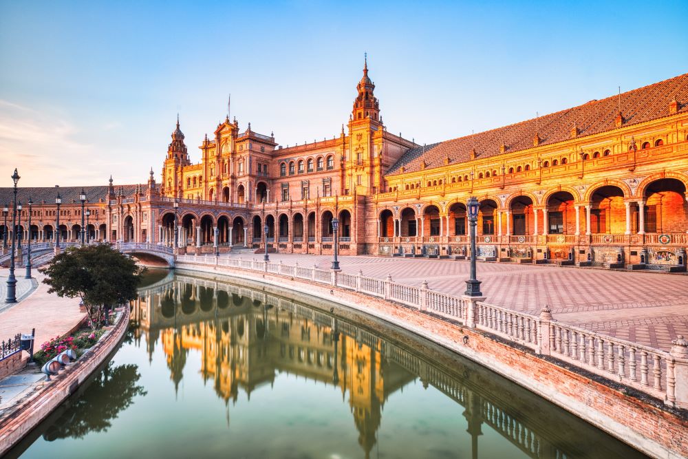 portugal & spain cruise: lisbon, seville & malaga Map