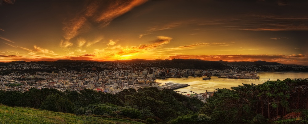 new zealand & australia voyage Map