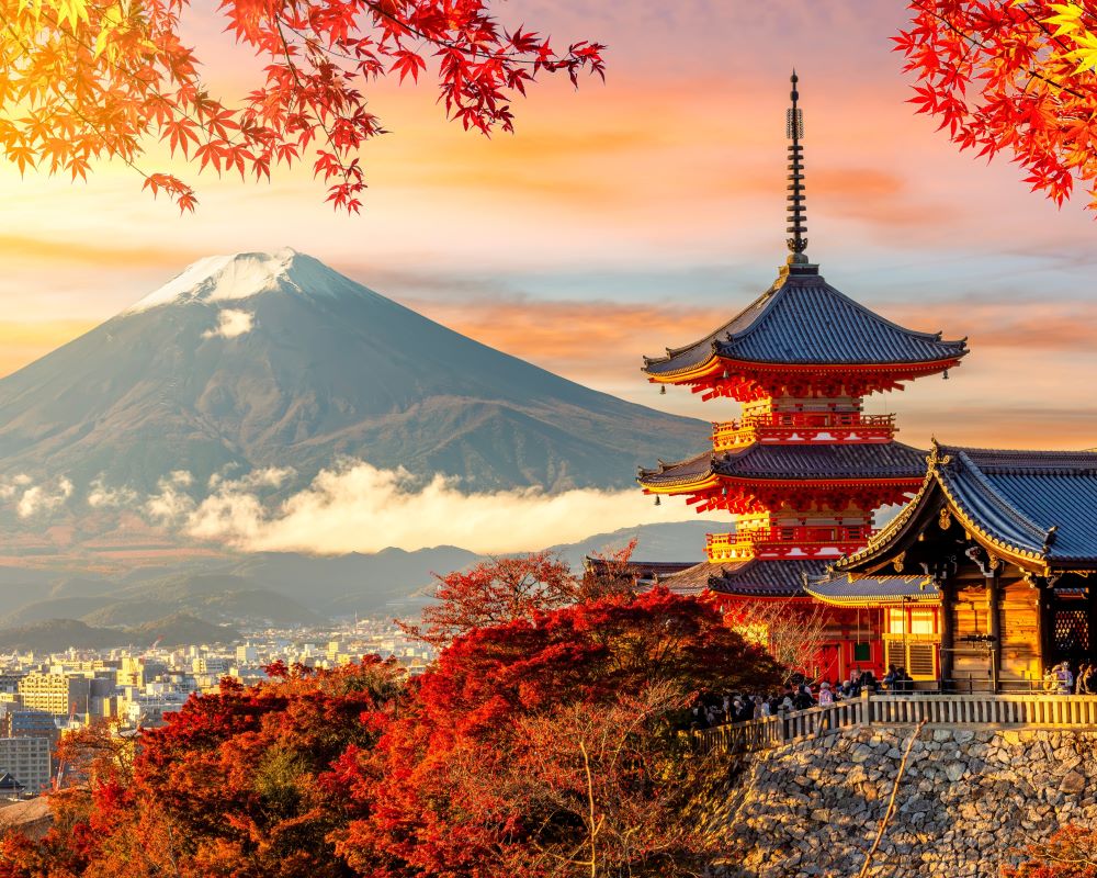 japan & alaska transpacific combination cruise: tokyo, kodiak & victoria Map