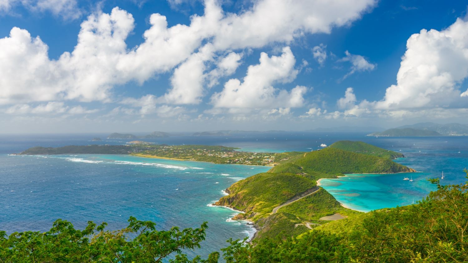 southern caribbean cruise: antigua, martinique & bequia Map