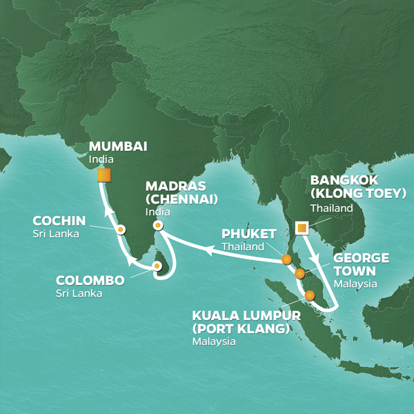 Ancient Trade Routes 25 Itinerary