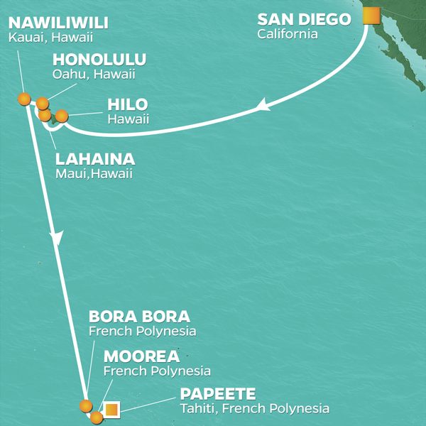 Hawaii & French Polynesia Itinerary
