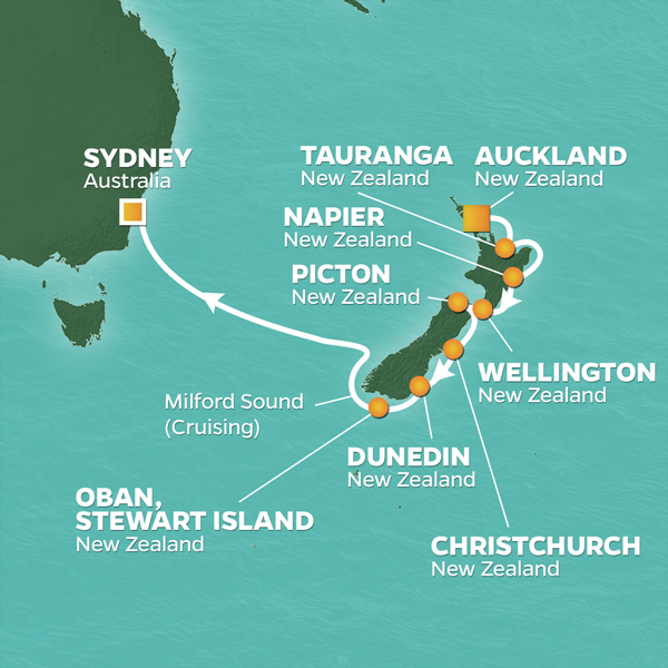 New Zealand & Australia Itinerary