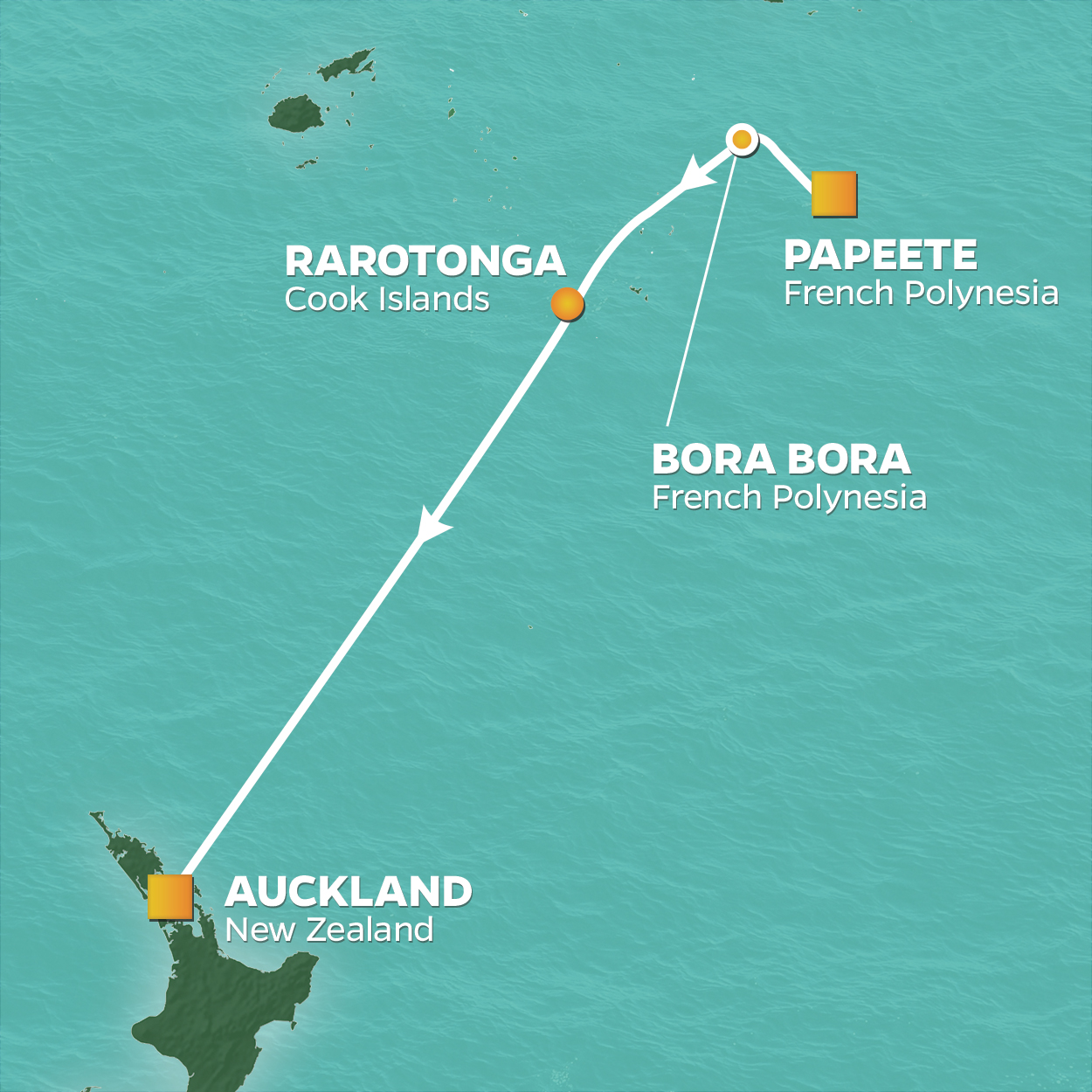 cruise map