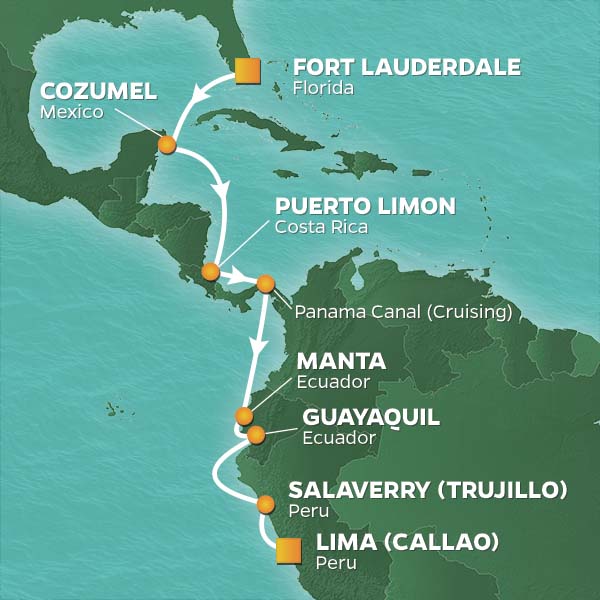 Central America Tapestry Itinerary