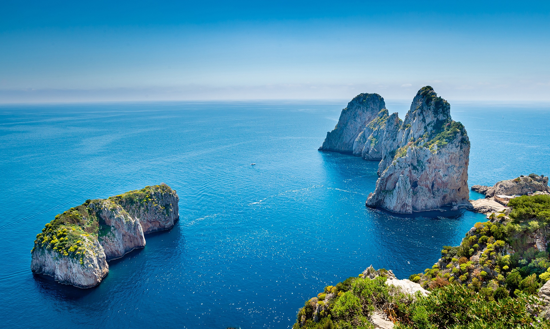 Capri, Italy overlook