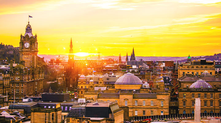 Edinburgh En Route from Southampton  Photo