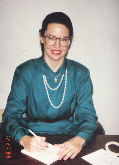 Here I am, crunching numbers in 1989