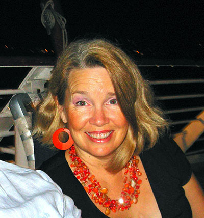 Here I am, happy at sea