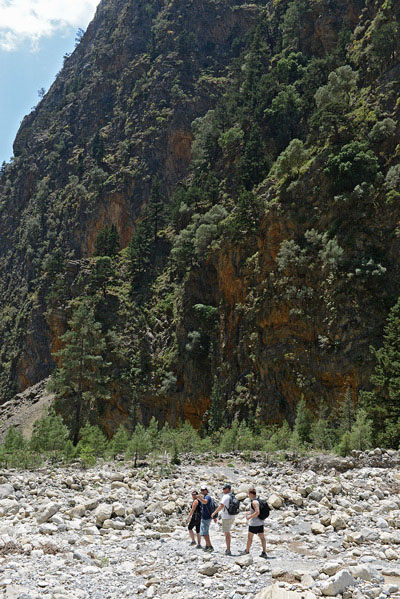 Samaria Gorge View