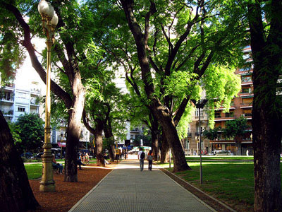 Shaded Walkway