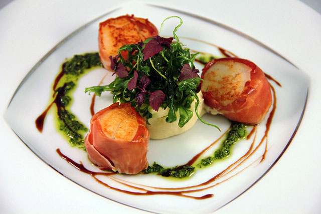 Scallops Prosciutto
