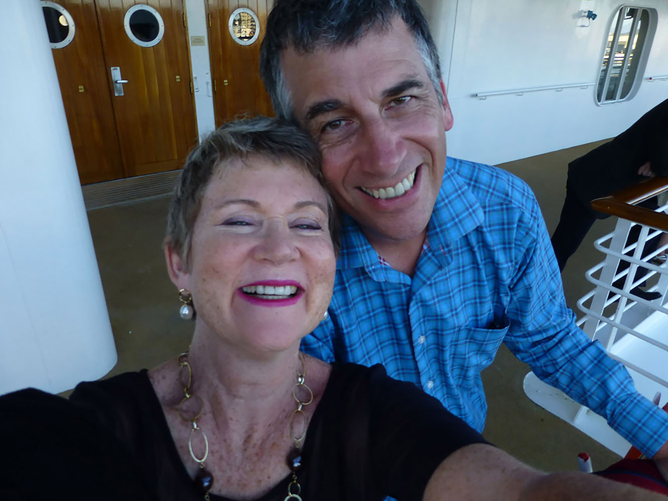 A selfie before the AzAmazing Evening!