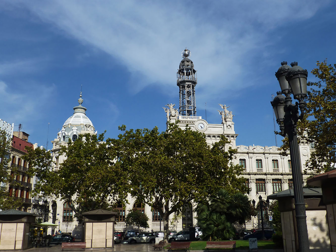 Varied architecture in Valencia.