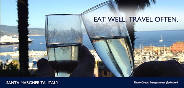 Eat well, travel often
