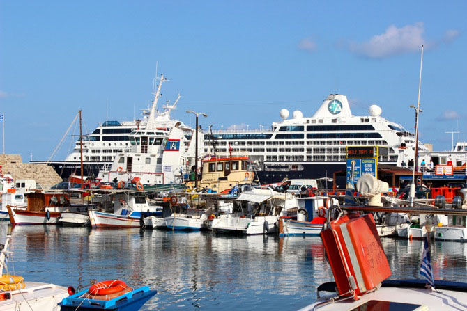 Azamara Quest in Rhodes
