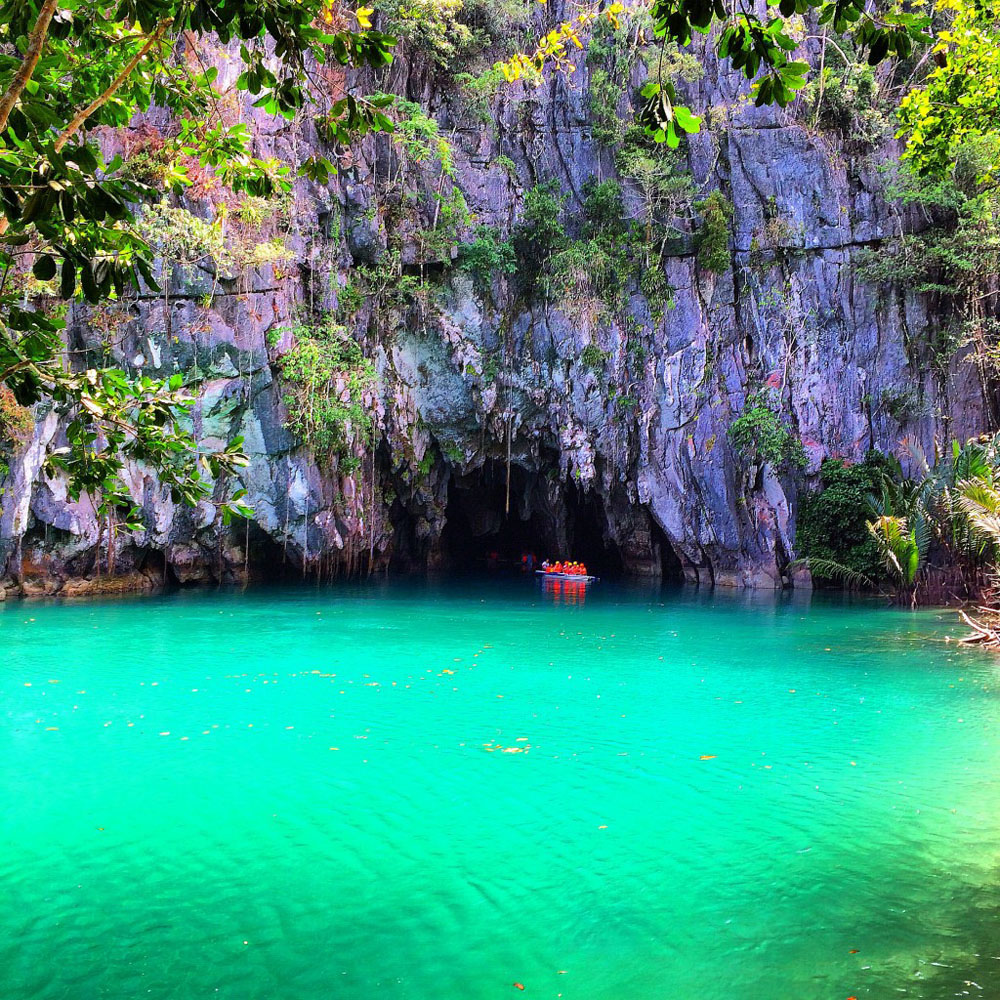 Visiting the world wonder Puerto Princesa Subterranean River with Azamara Club Cruises.