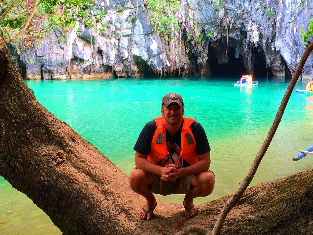 Visiting the world wonder Puerto Princesa Subterranean River with Azamara Club Cruises.