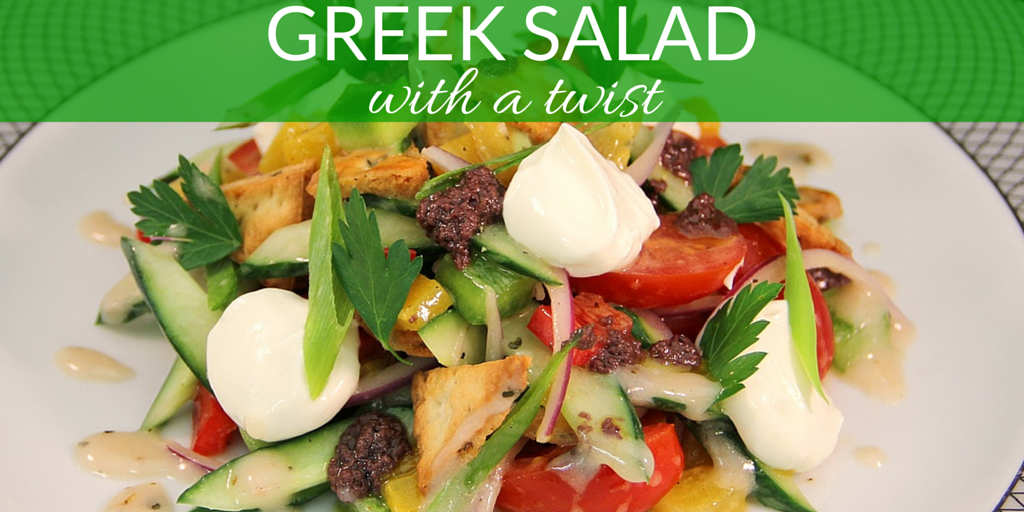 Greek Salad With A Twist - Recipe via Azamara