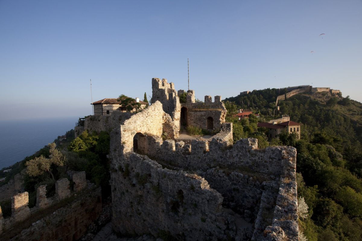 Alanya Castle in Alanya, Turkey