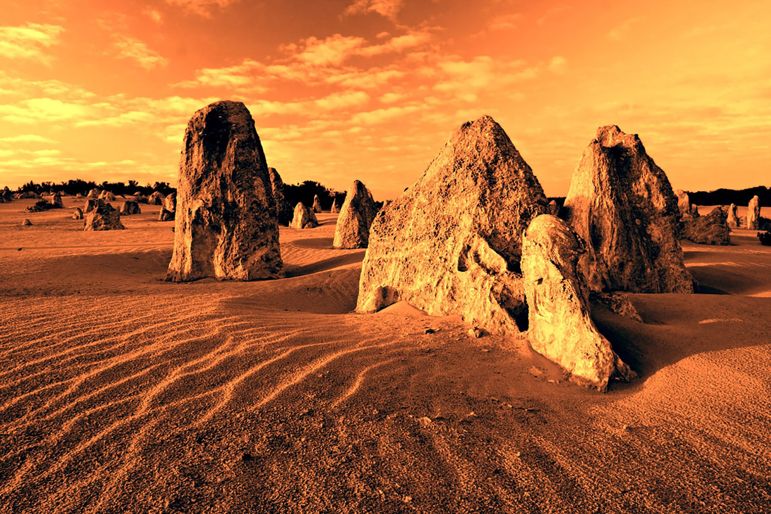 ​The Pinnacles in Australia