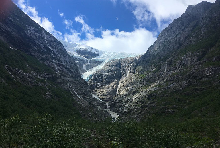Norwegian Glacier- Cruising isn't just for old people