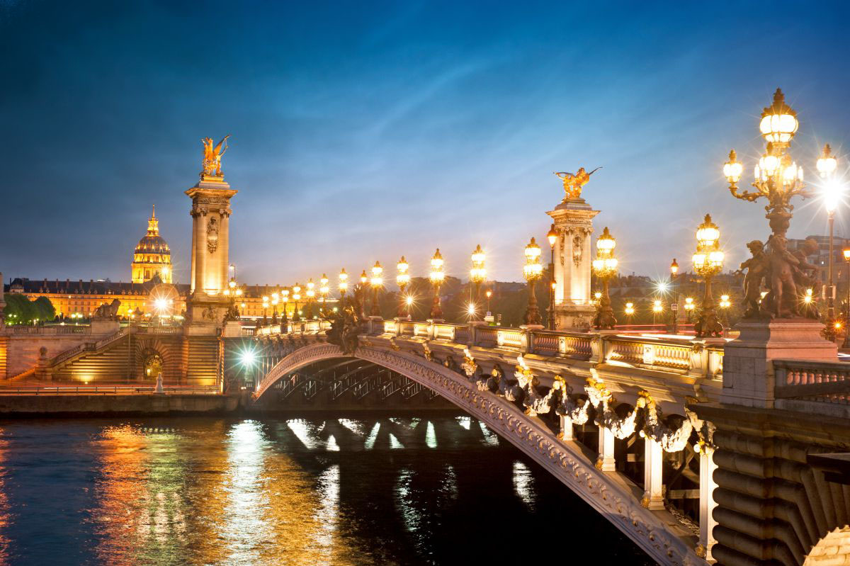 Pont Alexandre III in Paris