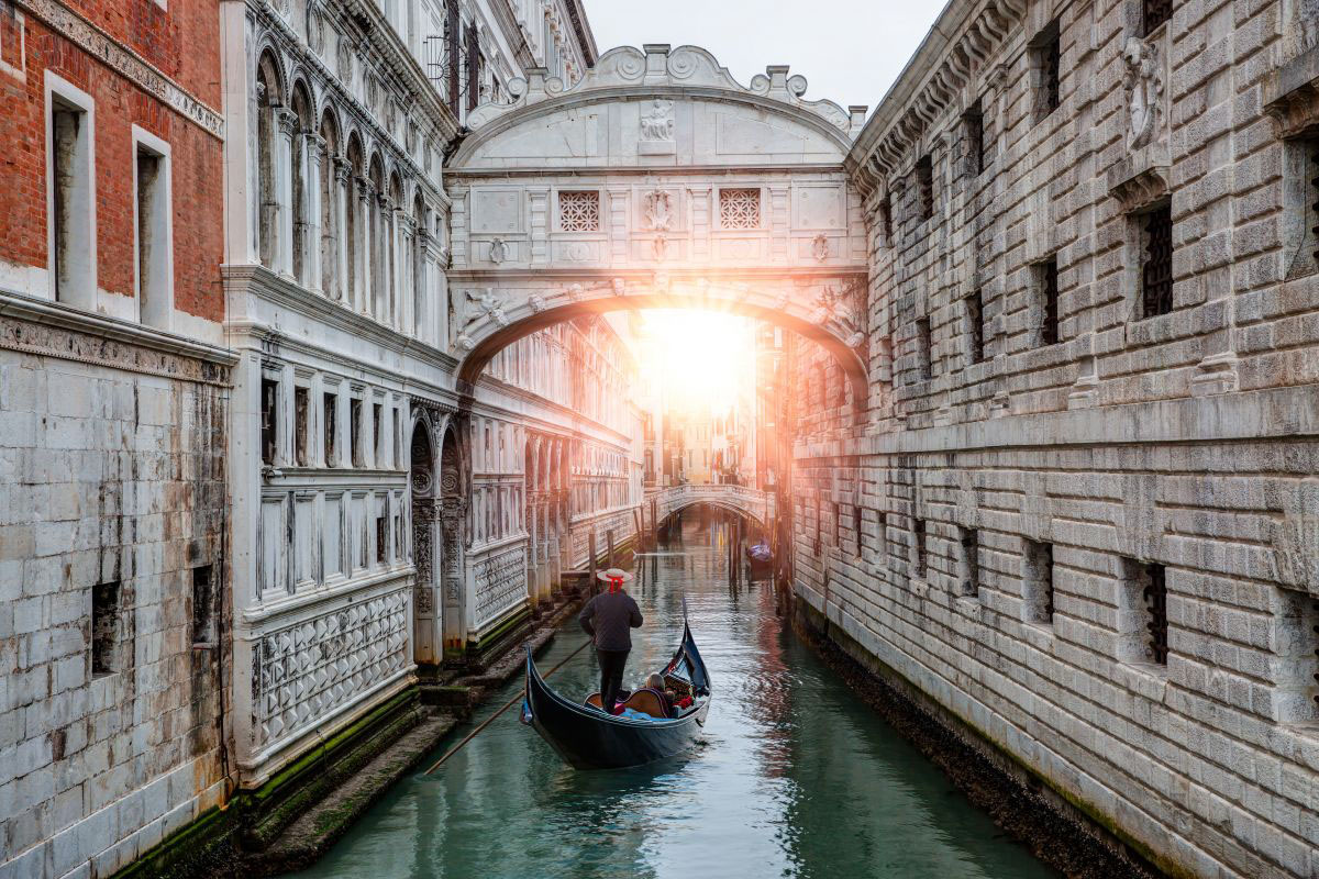 Bridge of Sighs in Venice