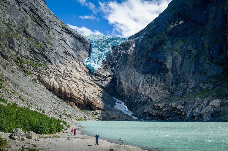 Briksdal Glacier, Olden, Norway