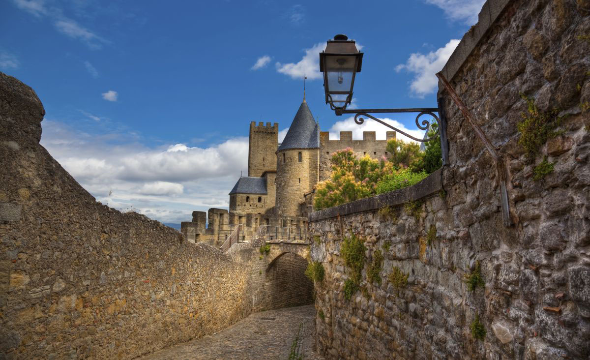 Cité de Carcassonne in Carcassonne, France