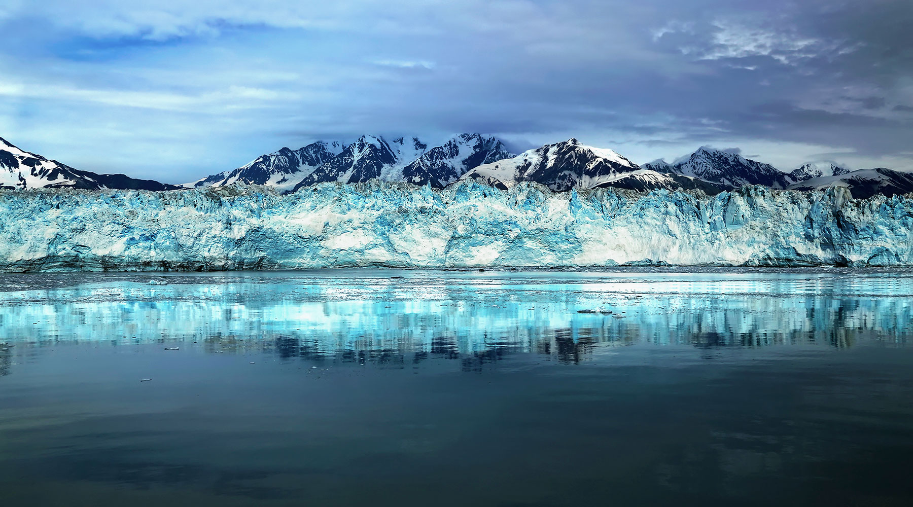 You can't miss Hubbard Glacier when cruising Alaska!
