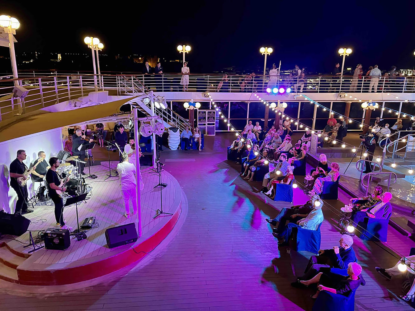 The Destination Celebration party aboard Azamara Quest