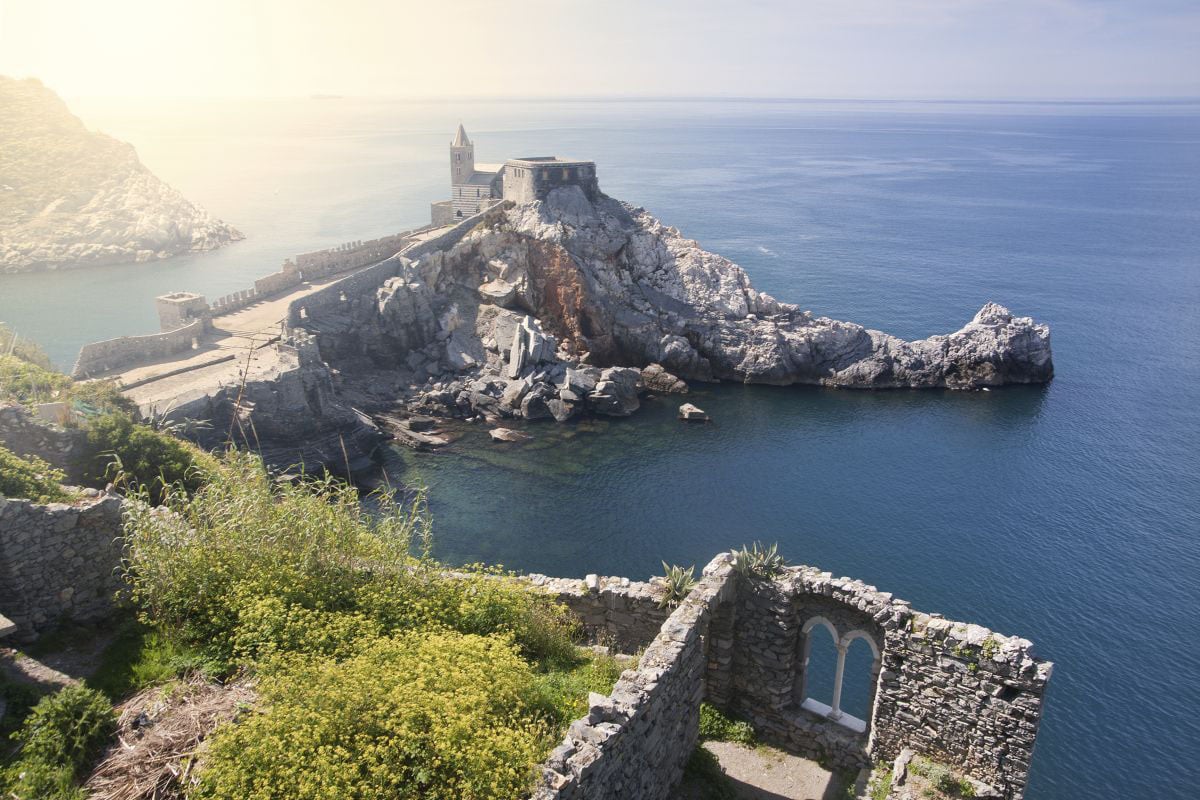 Doria Castle in Portovenere, Italy