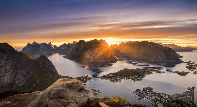 Midnight Sun in Norway