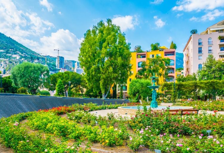 Princess Grace Rose Garden in Monaco