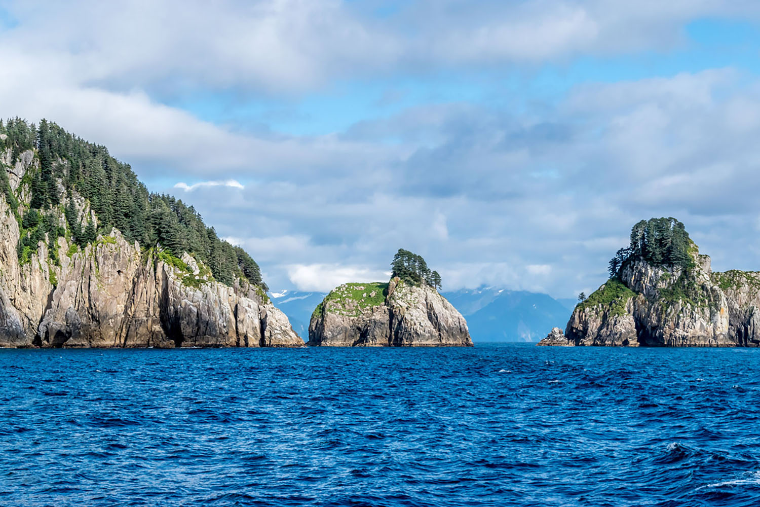 Islands in Resurrection Bay, Alaska