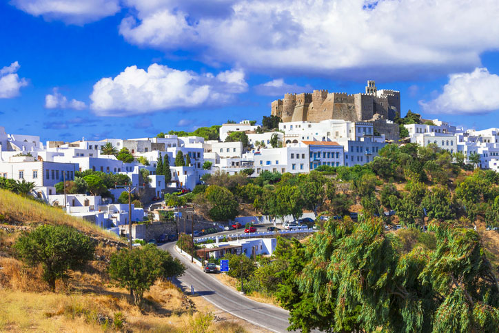 Monastery of St. John on Patmos island, Greece