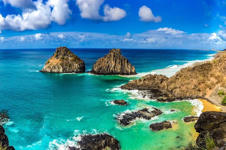 Seaside at Fernando de Noronha