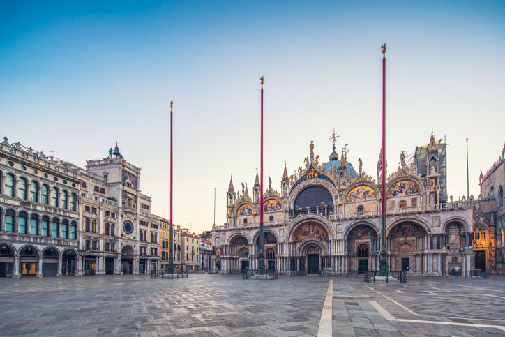 St. Mark's Basilica in Venie, Italy.