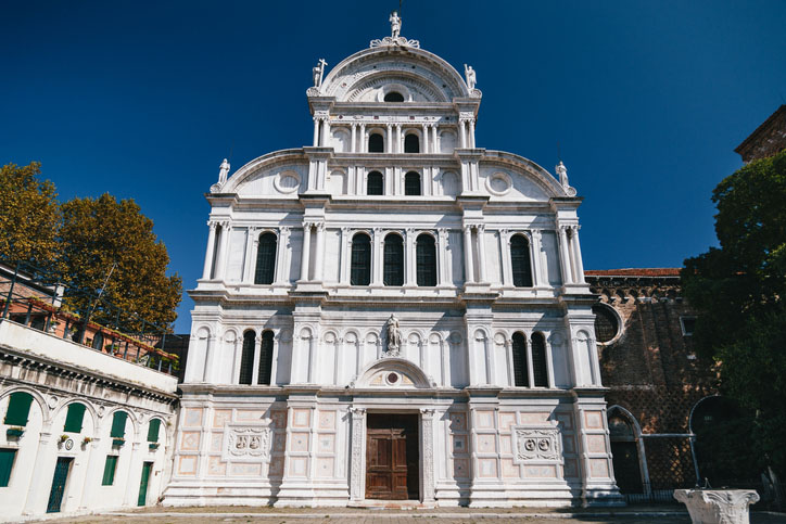 The Church of San Zaccaria in Venice, Italy