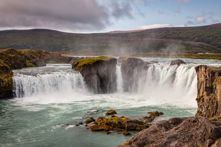 Godafoss Waterfall Northern Iceland