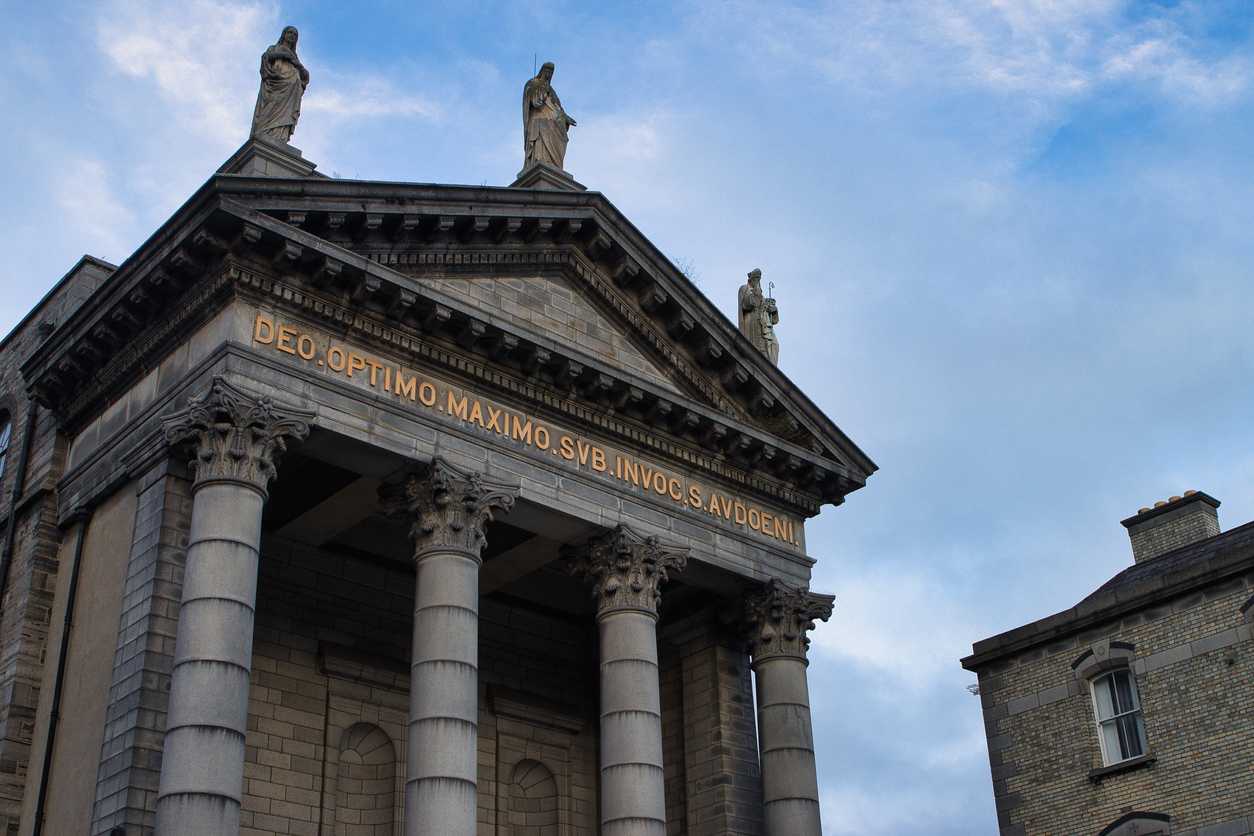 Roman catholic church of St. Audoen in Dublin